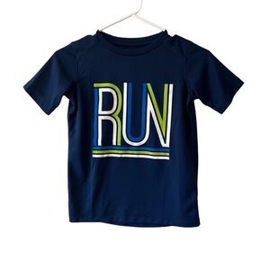 Lands End youth boys size 7 RUN shirt.
